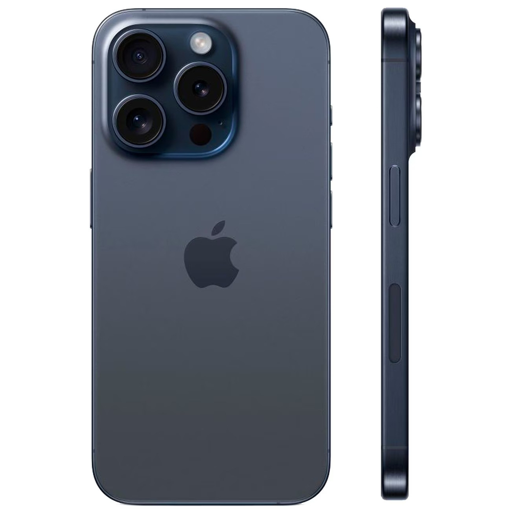 iPhone 15 Pro, Blue Titanium