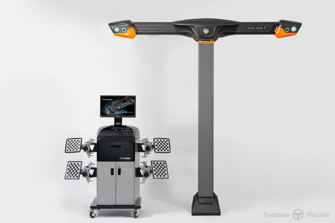 ТехноВектор (T 7202 TAS) стенд сход-развал 3D