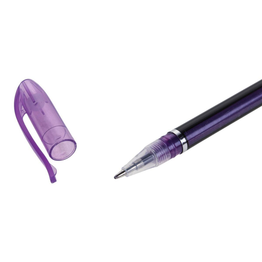 Набор гелевых ручек с блестками 1мм 60 штук в ПВХ упаковке