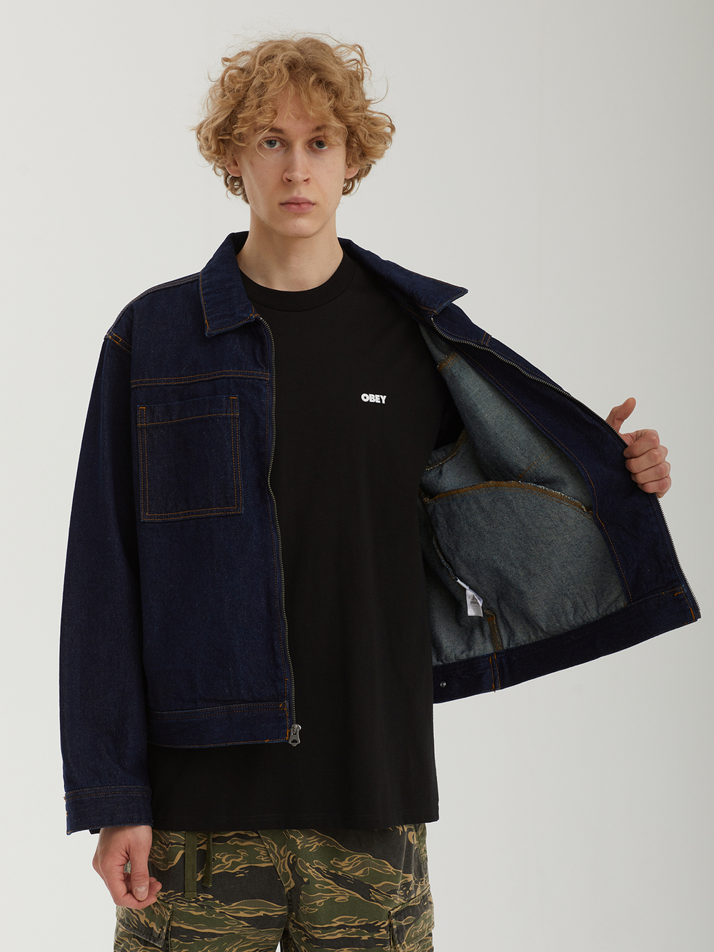 Мужская Куртка Icon Hardwork Zip Up