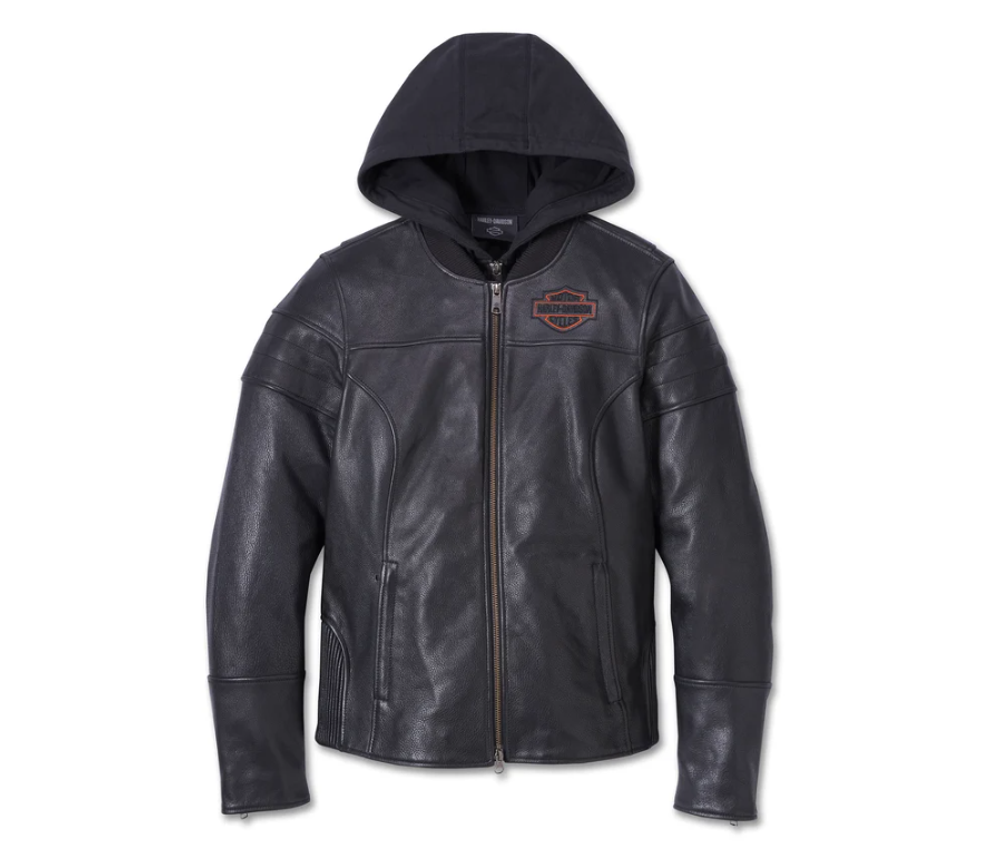 Женская кожаная куртка Harley-Davidson® Miss Enthusiast 3-в-1