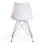 Стул TULIP IRON CHAIR (mod.EC-123) металл/пластик, 54,5*48*83,5см, white (белый)