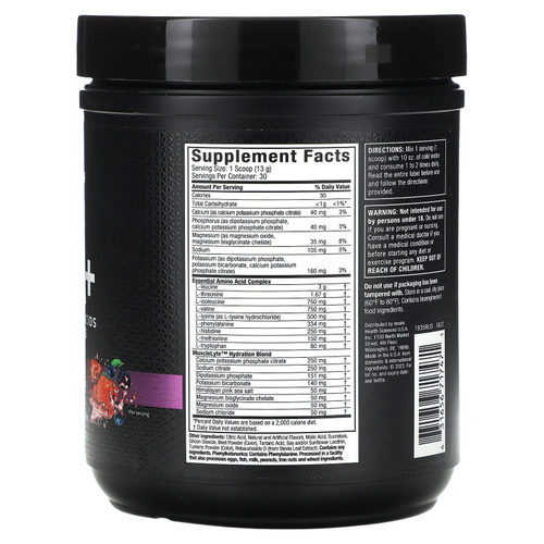 MuscleTech, Platinum, 100% EAA+, фруктовый пунш, 393 г (13,86 унции)
