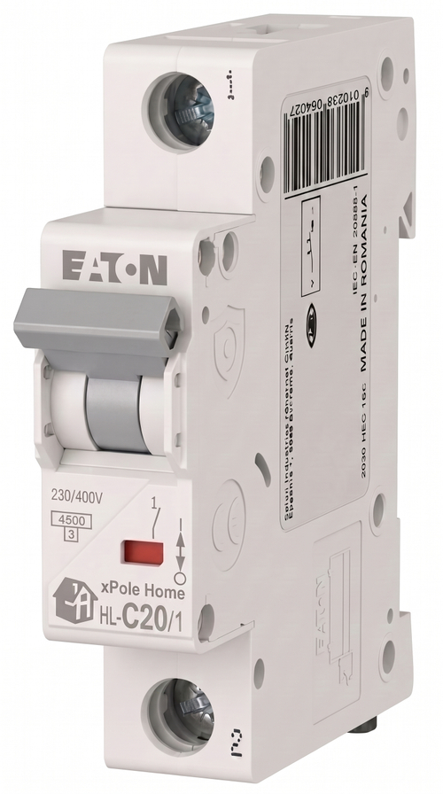 Авт. выкл. 1P С 20А 4,5кА HL-C20/1 Eaton