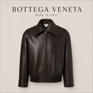 Мужские кожаные куртки Bottega Veneta