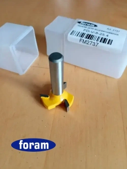 Фреза для выравнивания поверхности по дереву Z3 FORAM, хвостовик 8мм