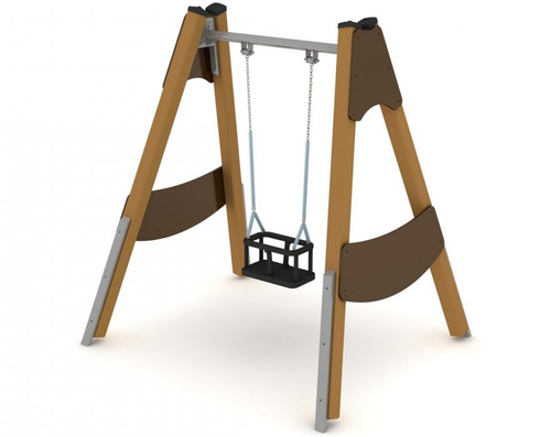 Качели одноместные К-04.54 Мастер Wood