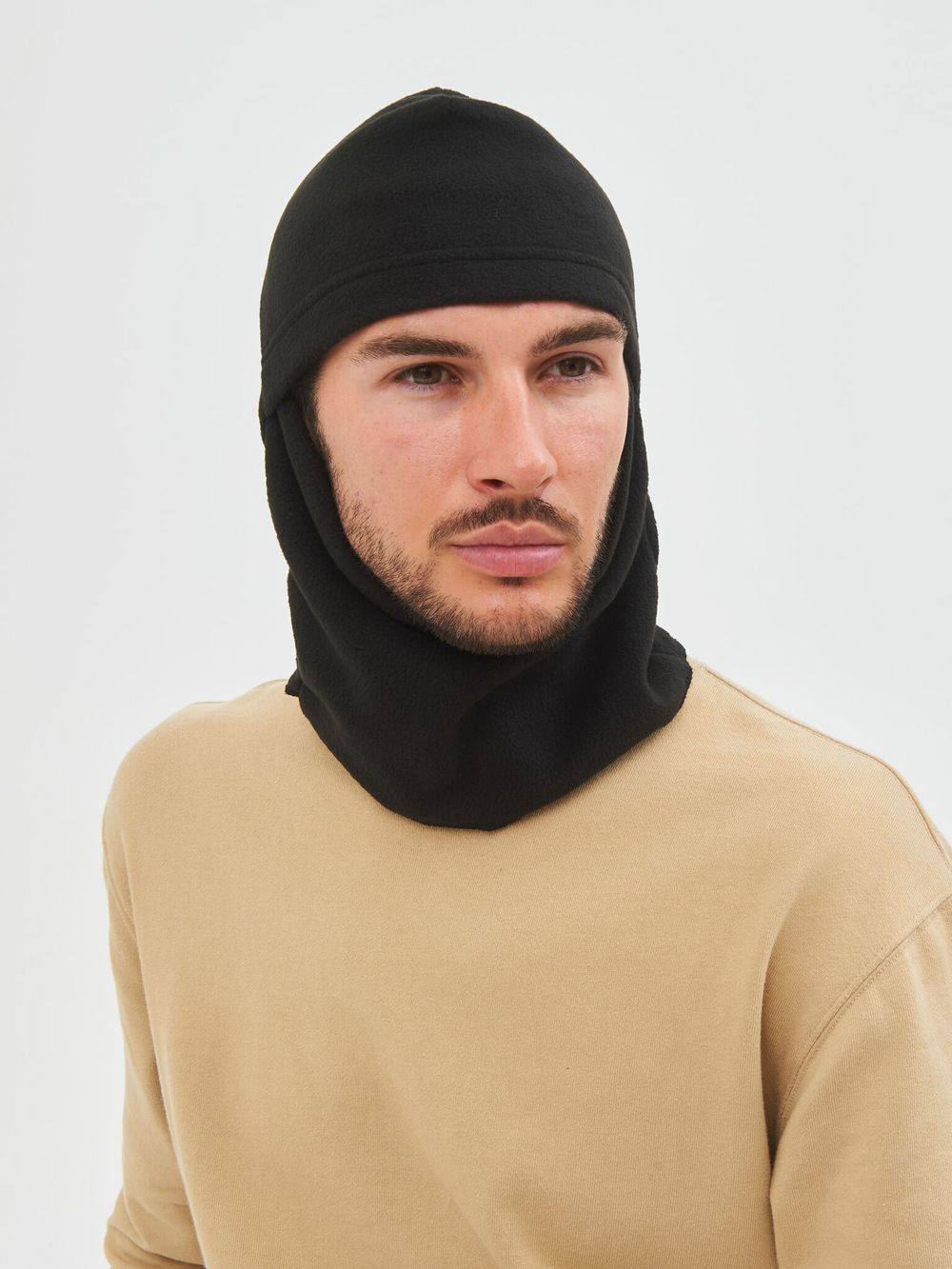 Балаклава Флис (180гр/м) цвет Черный