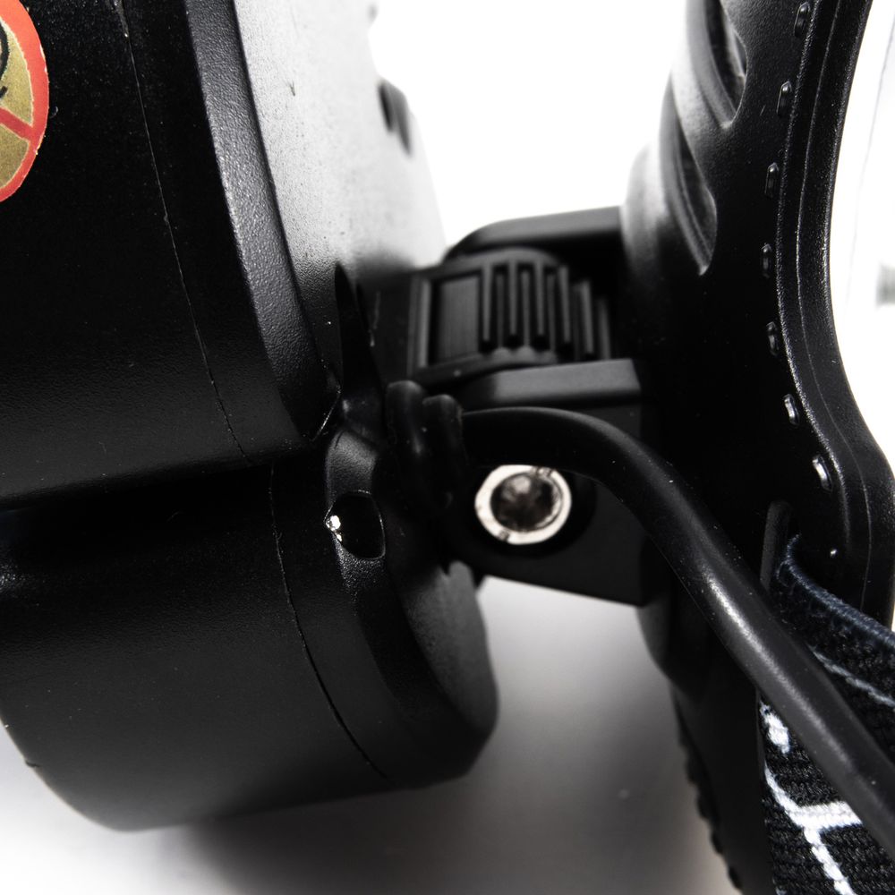 Фонарь налобный "СИБИРСКИЙ СЛЕДОПЫТ-Стильб", 1 LED + 4 COB, zoom, аккум.2x2200mAh/60/