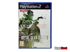 PS2 Metal Gear Solid 3 Snake Eater (Б/У, Английская версия, SLES-82013, Pal) (Как новый)