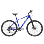 Велосипед MDS 29" 8скор (L-Twoo A3, алюминиевая рама, алюм. вилка с блок., алюм.педали) Синий (GT-08