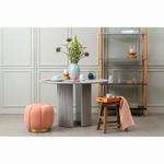 Пуф swend, персиковый