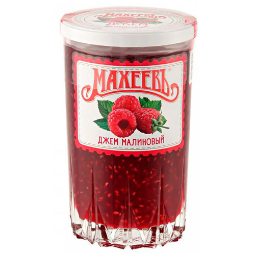 Махеевъ джем Малиновый стакан 400г