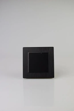 Выключатель одноклавишный черный