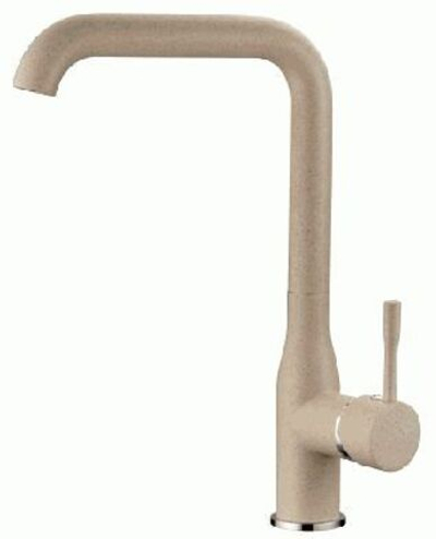 смеситель кухня LEDEME картридж д.35мм, высокий, бежевый матовый L4698M