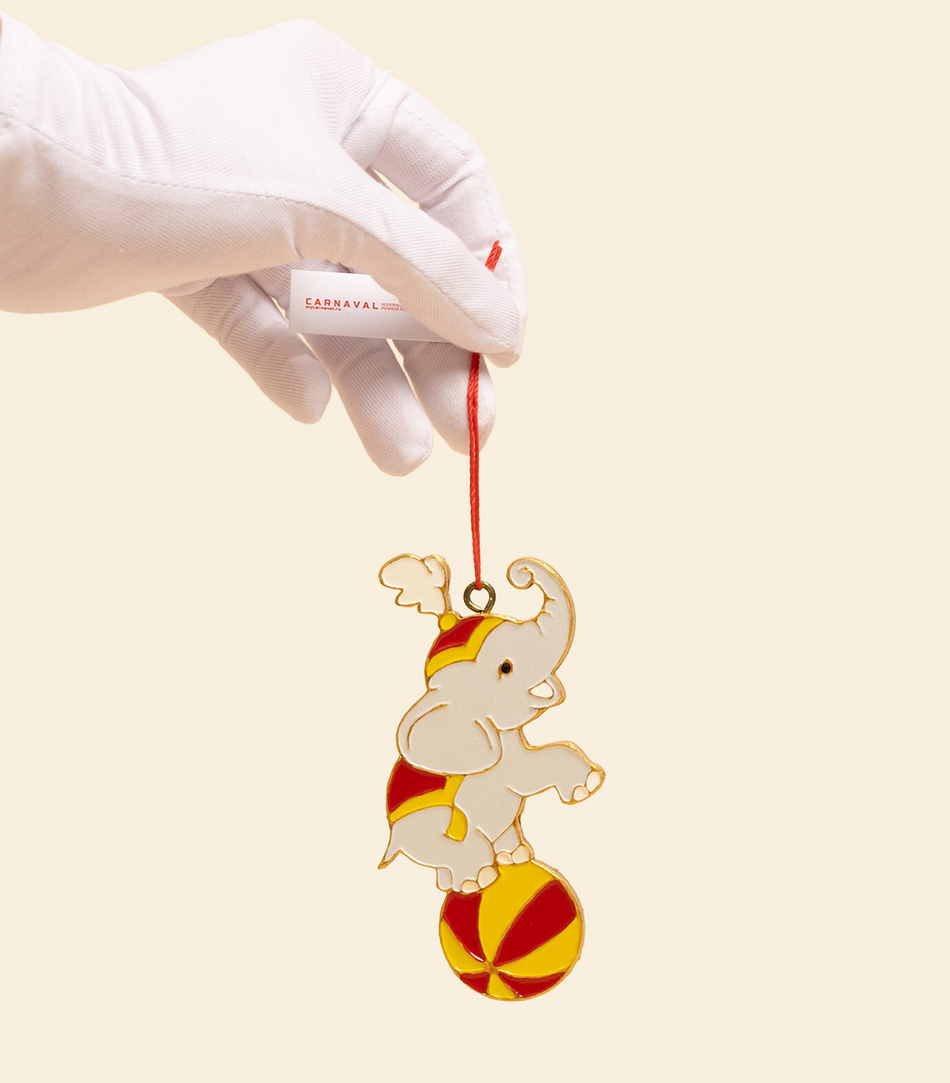 Ёлочная игрушка – Слон | carnaval