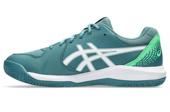 Мужские кросовки для Padel Asics Gel-Dedicate 8 Padel - misty pine/white