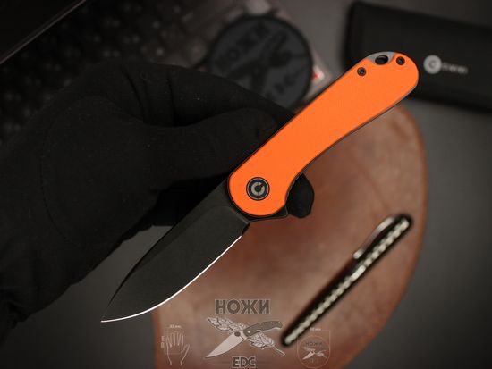 Складной нож Civivi Elementum C907Y c клинком из стали D2, рукоять G10