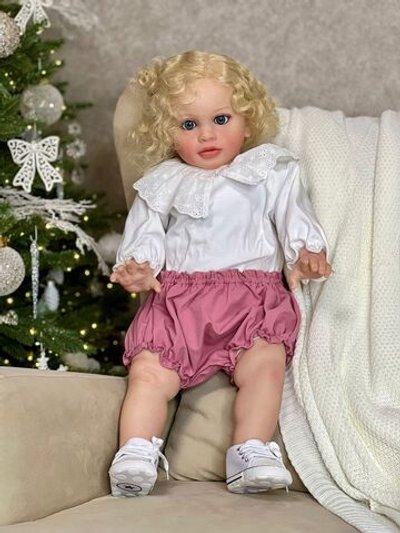 Кукла Реборн мягконабивная 65см в пакете (FA-508)