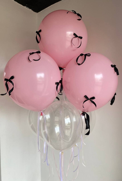 Воздушные шары с бантиками №1151