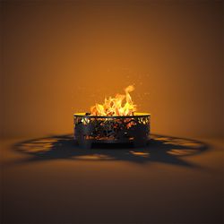 Очаг узорный Город D 60