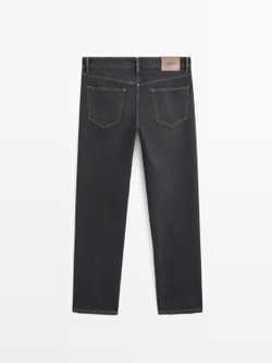 Massimo Dutti Джинсы зауженного кроя, синий