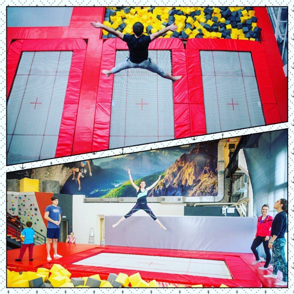 Батутная арена (Новосибирск) - купить оборудование "ЗВЕЗДА"