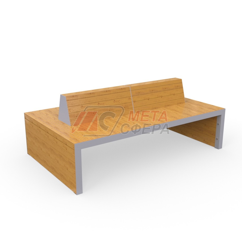 Скамейка Линарес 200х120 двусторонняя