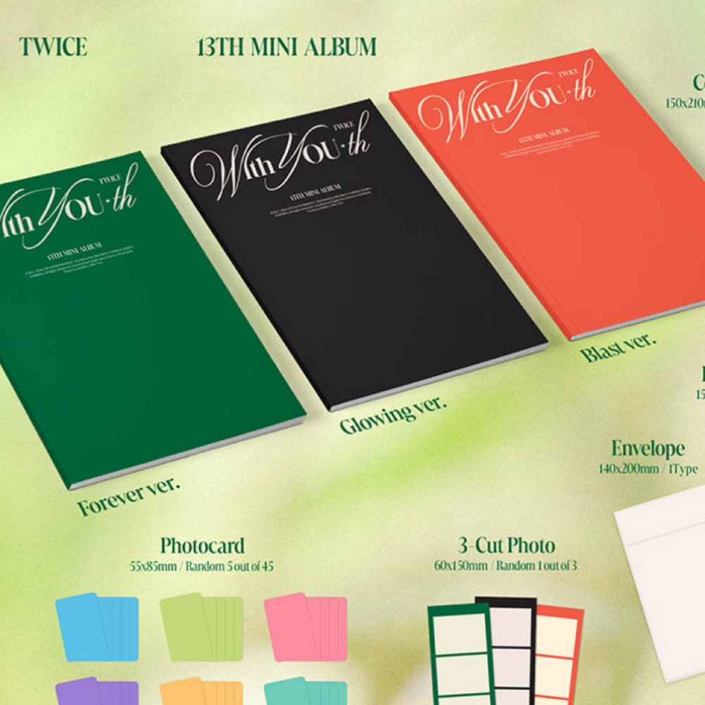 Альбом TWICE - 13 th Mini Album “With YOU-th”