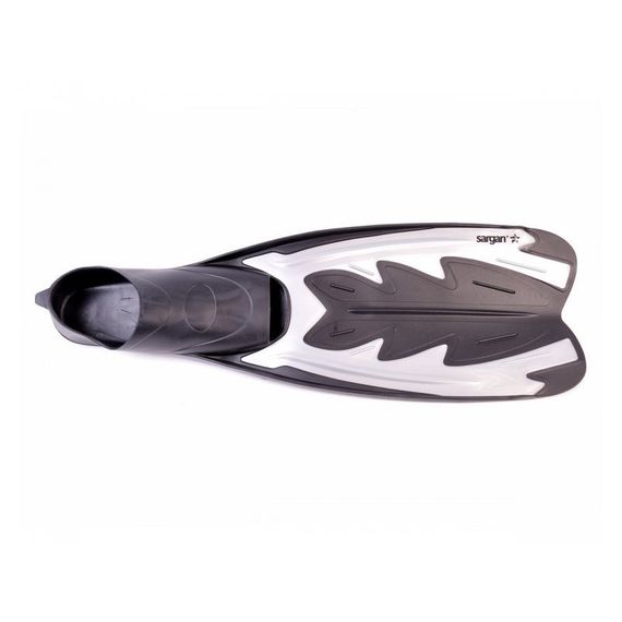 Ласты с закрытой пяткой Sargan Риф Silver Серебристые