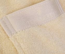 Элитный махровый халат Golf бежевый от Trussardi