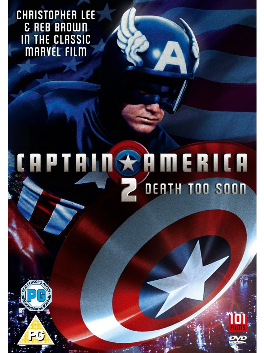 Капитан Америка 2: Слишком скорая смерть (1979) (DVD-R)