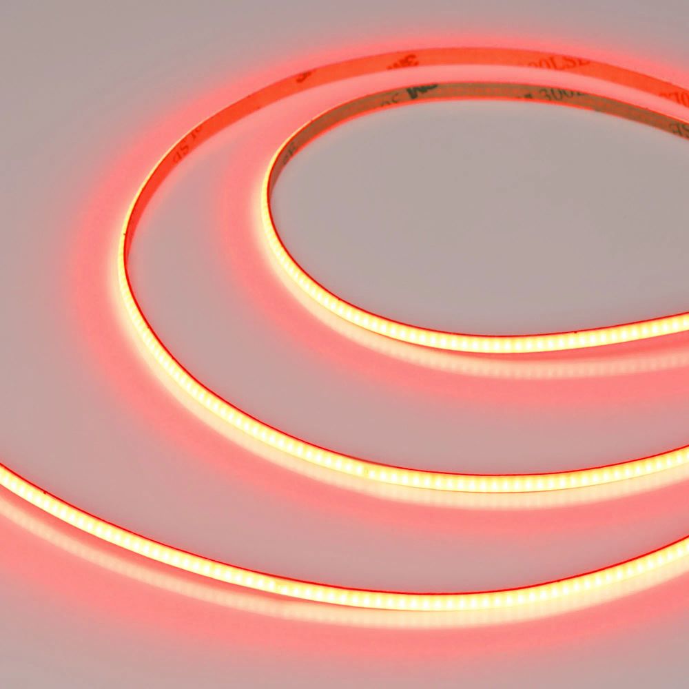 Светодиодная лента COB-X480-4mm 24V Red (4 W/m, IP20, 5m) (Arlight, -) 046905