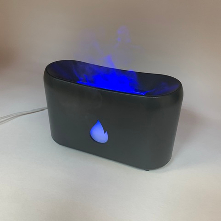 Аромадиффузор ультразвуковой Flame Black с эффектом пламени