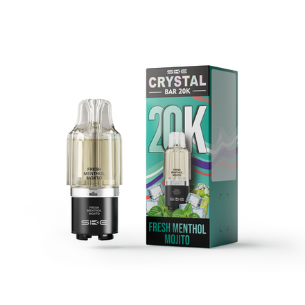SKE Crystal Bar 20000 POD - Fresh Menthol Mojito (5% nic)