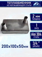 Теплообменник для банных печей