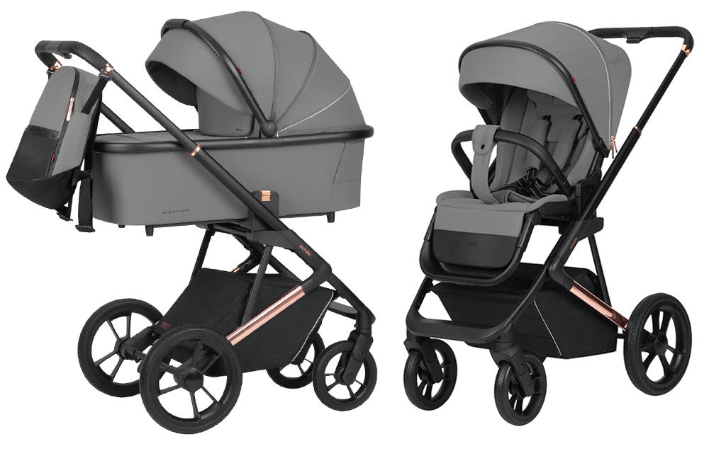 Коляска 2 в 1 Carrello Sigma CRL-6509 Fog Grey