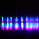 Гирлянда светодиодная 2,0 м*50 см 36 ламп LED «Тающая сосулька», Мультицвет (8 трубок), 18 режимов