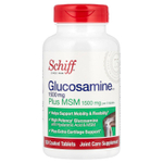 Schiff, глюкозамин с МСМ, 1500 мг, 150 таблеток, покрытых оболочкой (500 мг в 1 таблетке)