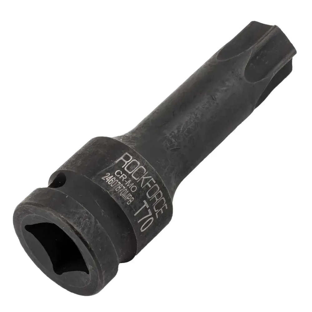 Головка-бита TORX ударная T70,1/2'' RockForce RF-24607870MPB