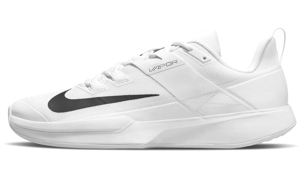 Nike Court Vapor Lite HC comfortable and versatile non-slip lightweight low-top tennis shoes men's white and black