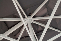 Зонт Севилья 3*3м, цвет серый