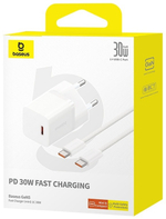 Зарядное устройство Baseus P10110902213-00 USB Type-C белый