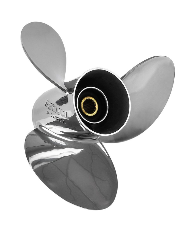 Винт гребной Suzuki DF70A-140;3x13-7/8x21R стальной