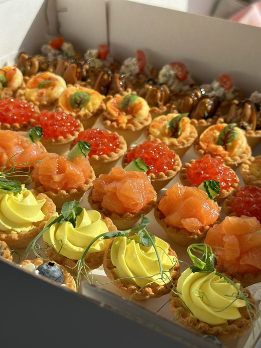 Мини тарталетки 49шт.