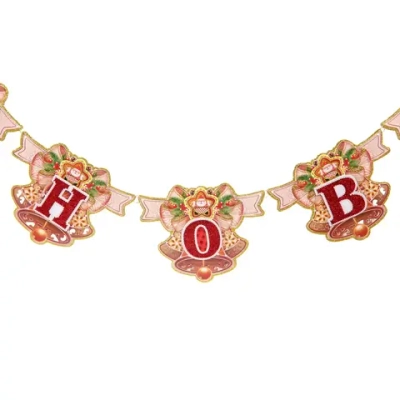 Растяжка бумажная новогодняя «С Новым Годом - Колокольчики» 220 см