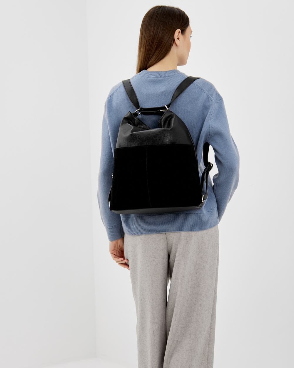 Сумка-рюкзак 578 15 черный