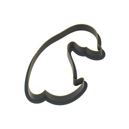 Формочка гусь