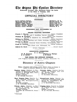 The Sigma Phi Epsilon Journal. Volume 18. No. 1 | Sigma Phi Epsilon