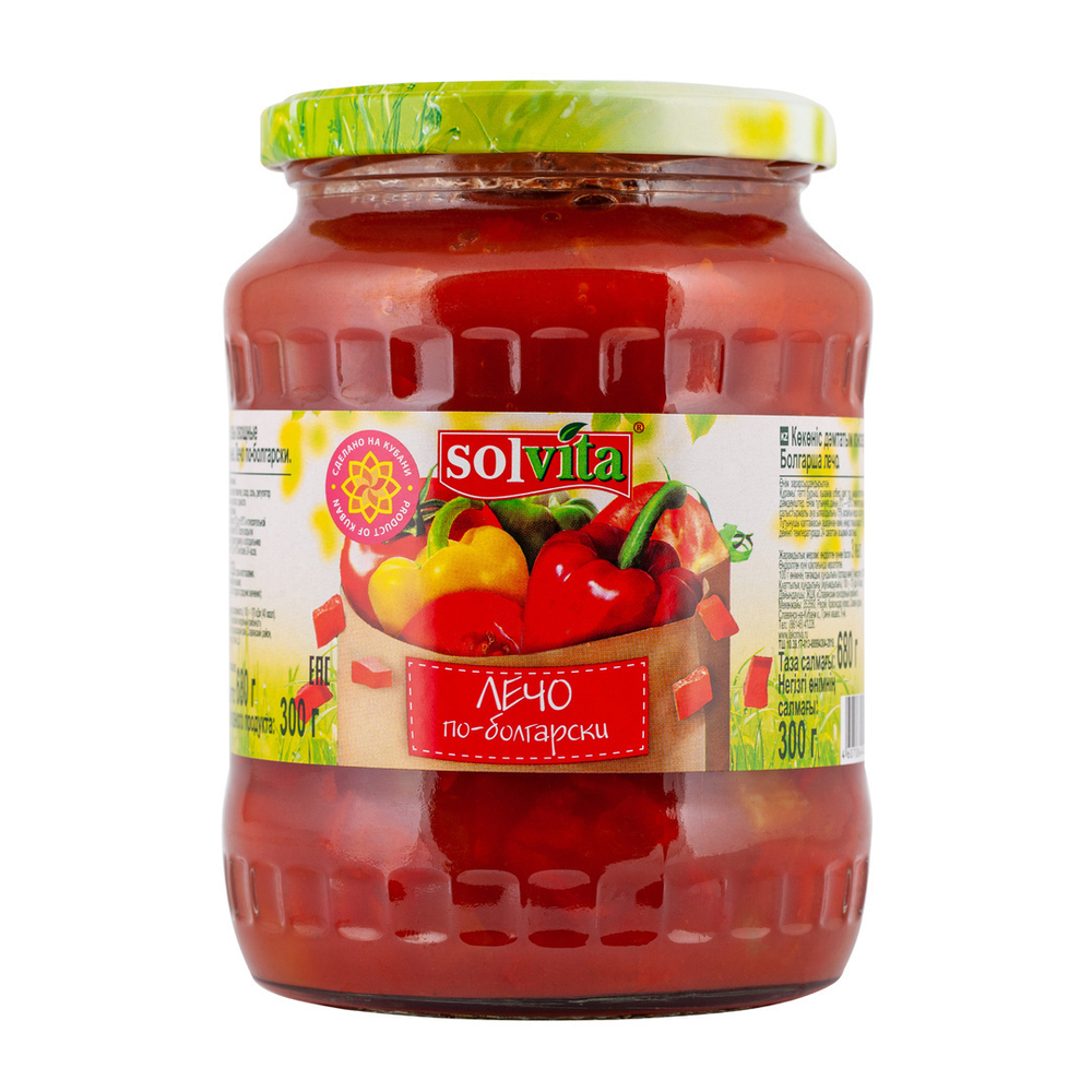 Лечо Solvita По-болгарски 680г